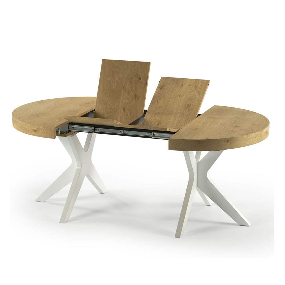 Table de Repás Ronde ISABELA avec Extensible – Image 2