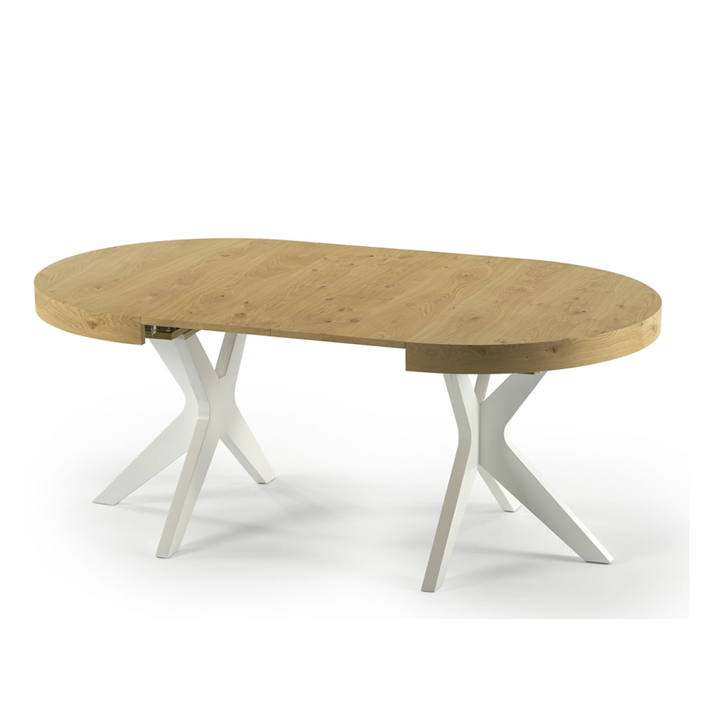 Table de Repás Ronde ISABELA avec Extensible – Image 3