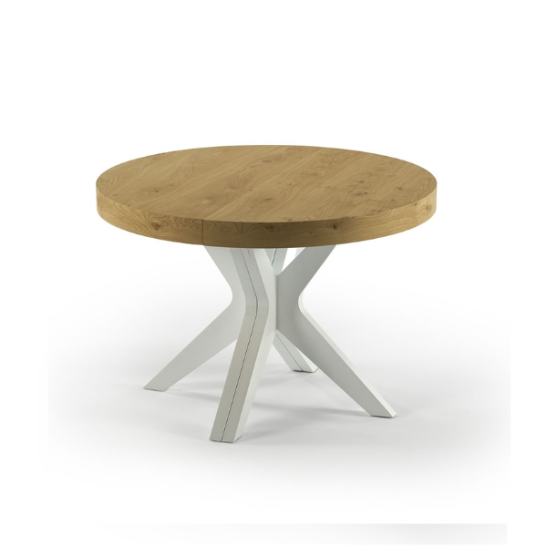 Table de Repás Ronde ISABELA avec Extensible